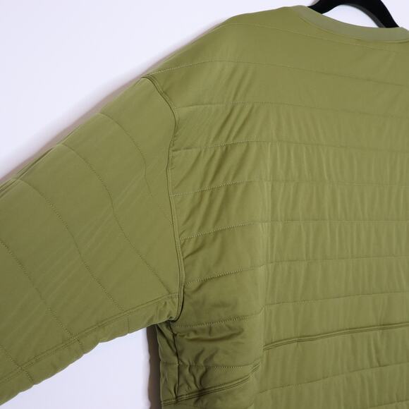 LULULEMON Dynamic Movement Crew Sweatshirt Bronze Green Pullover Women's 10 - Picture 12 of 16